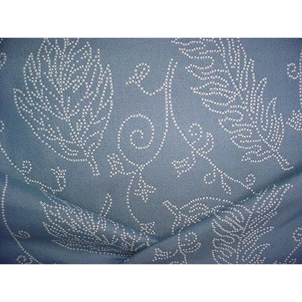 NEW 5 Yards Lee Jofa WALL VINE Upholstery Fabric Bay Blue Pattern 2005190.5 HTF